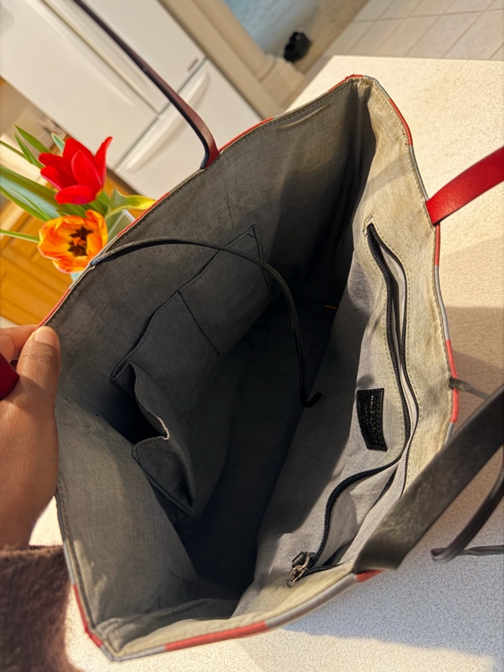 Kate spade striped everyday tote - Picture 3 of 8
